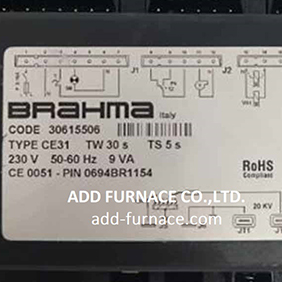 BRAHMA TYPE CE31 TW 30s TS 5s